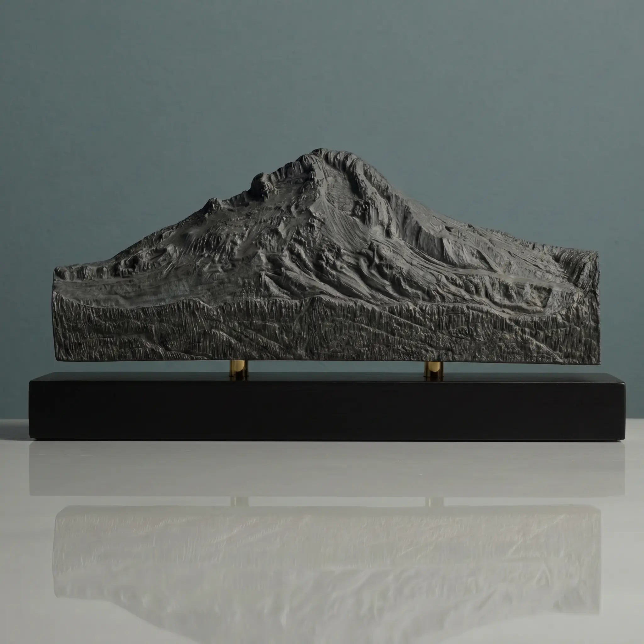 Mount Hood Sculpture (View from Trillium Lake, Oregon) Sculpted Peaks