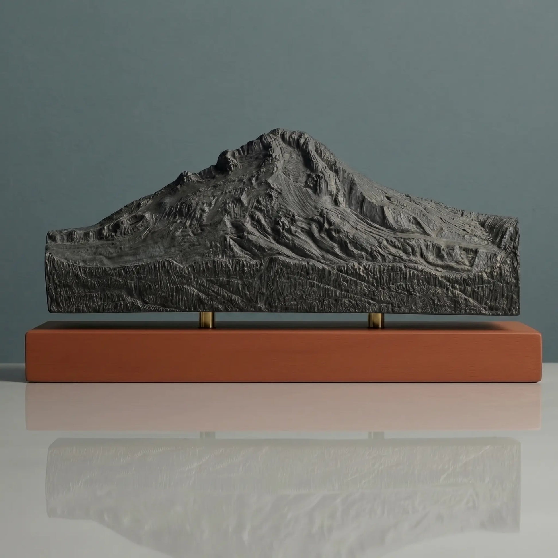Mount Hood Sculpture (View from Trillium Lake, Oregon) Sculpted Peaks