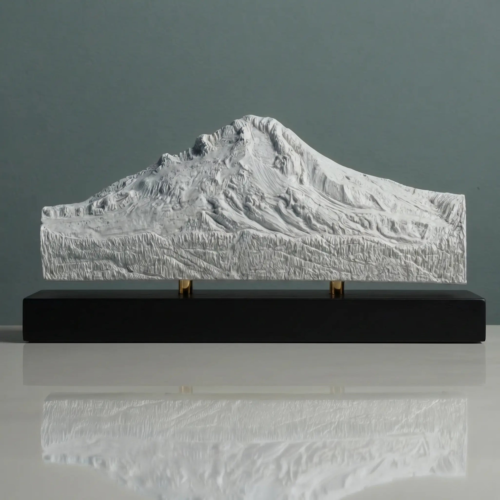 Mount Hood Sculpture (View from Trillium Lake, Oregon) Sculpted Peaks