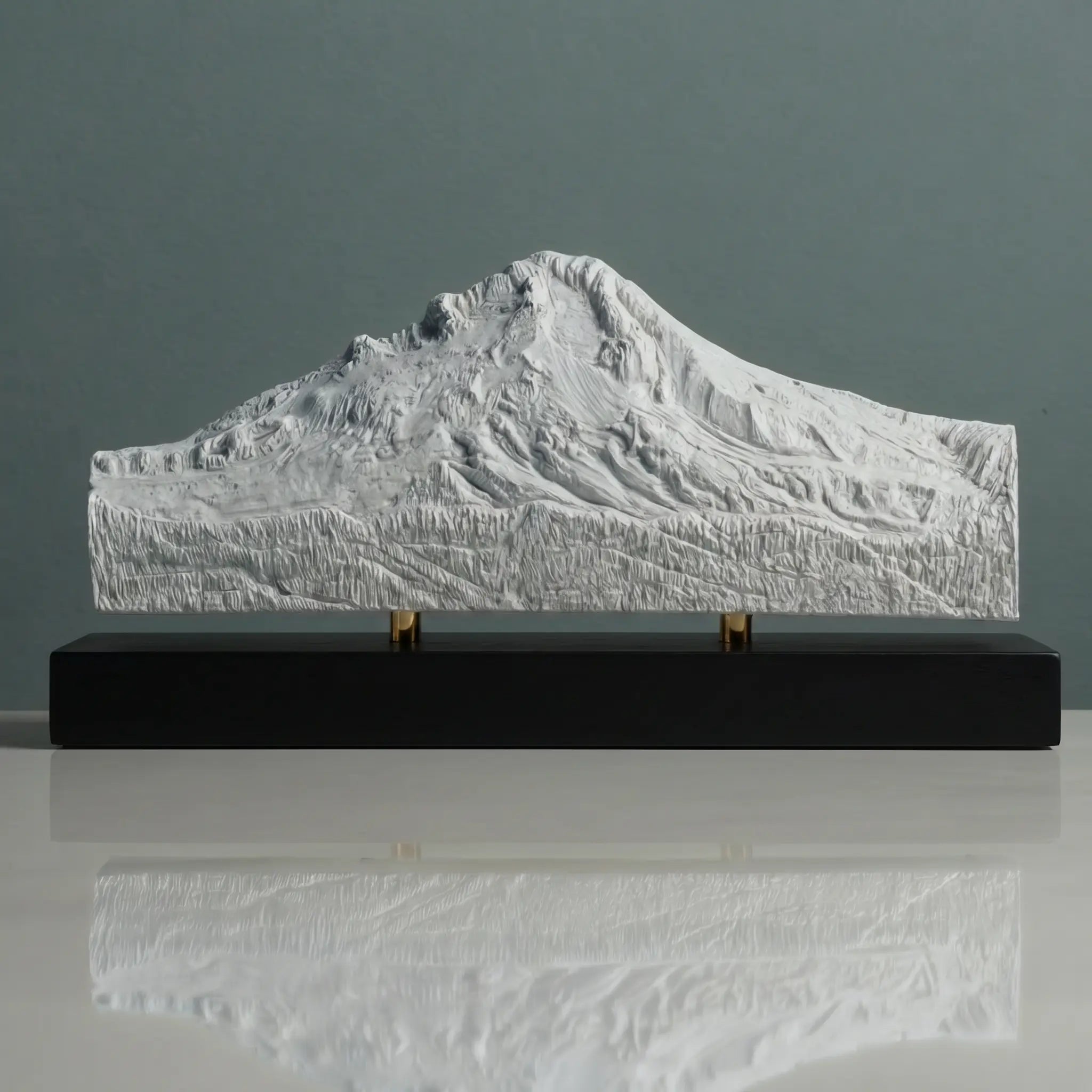Mount Hood Sculpture (View from Trillium Lake, Oregon) Sculpted Peaks
