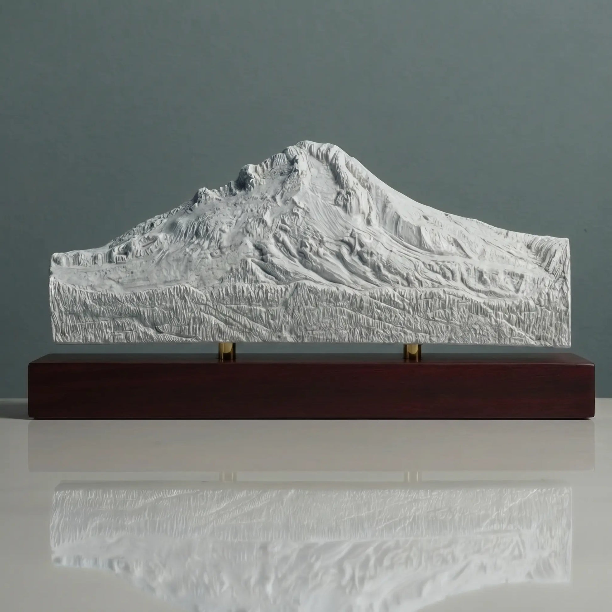 Mount Hood Sculpture (View from Trillium Lake, Oregon) Sculpted Peaks