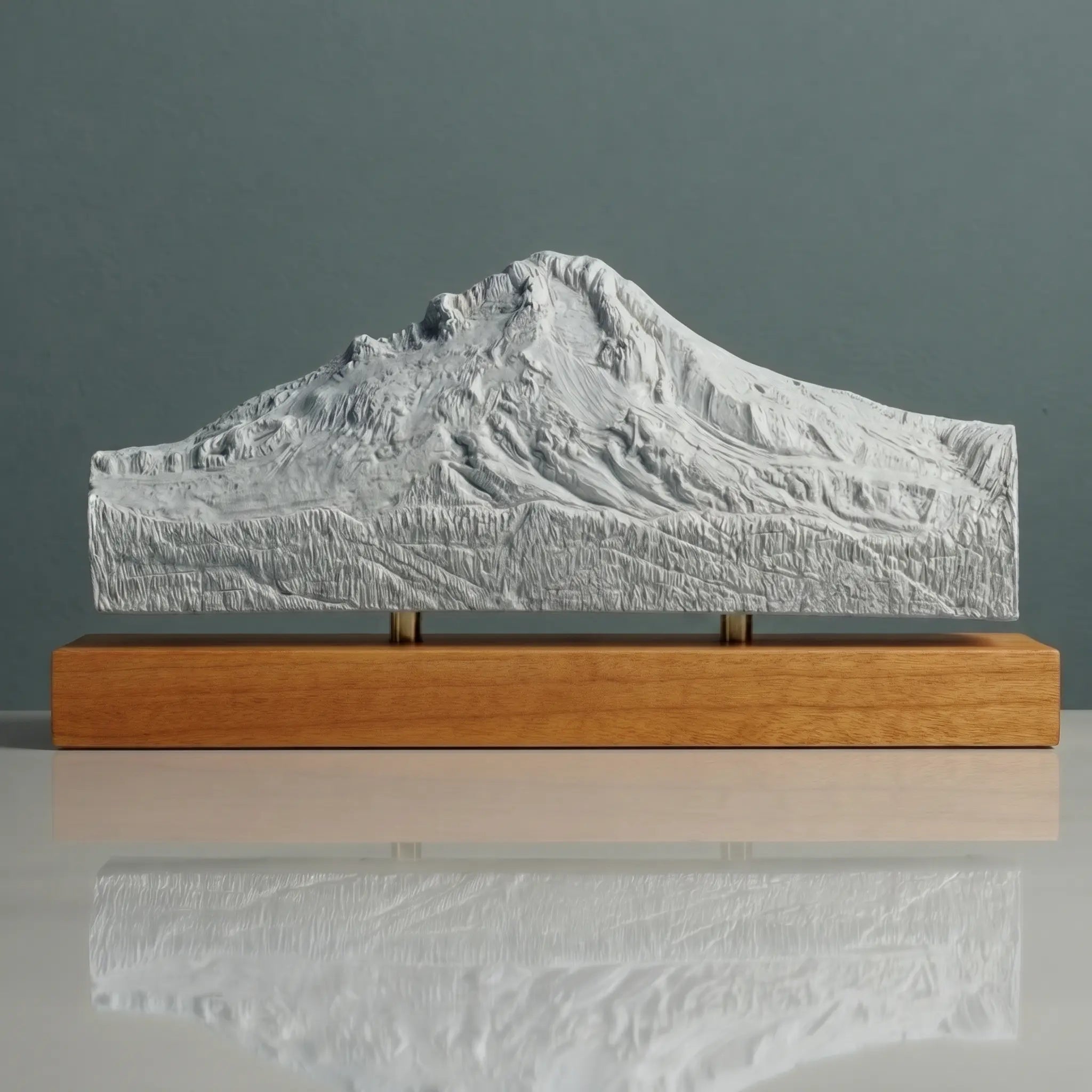 Mount Hood Sculpture (View from Trillium Lake, Oregon) Sculpted Peaks