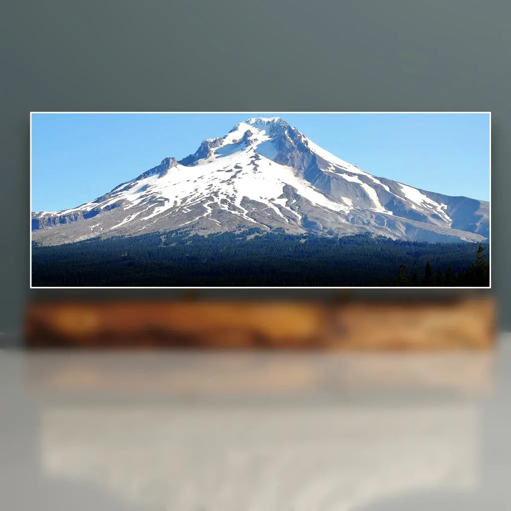 Mount Hood Sculpture (View from Trillium Lake, Oregon) Sculpted Peaks