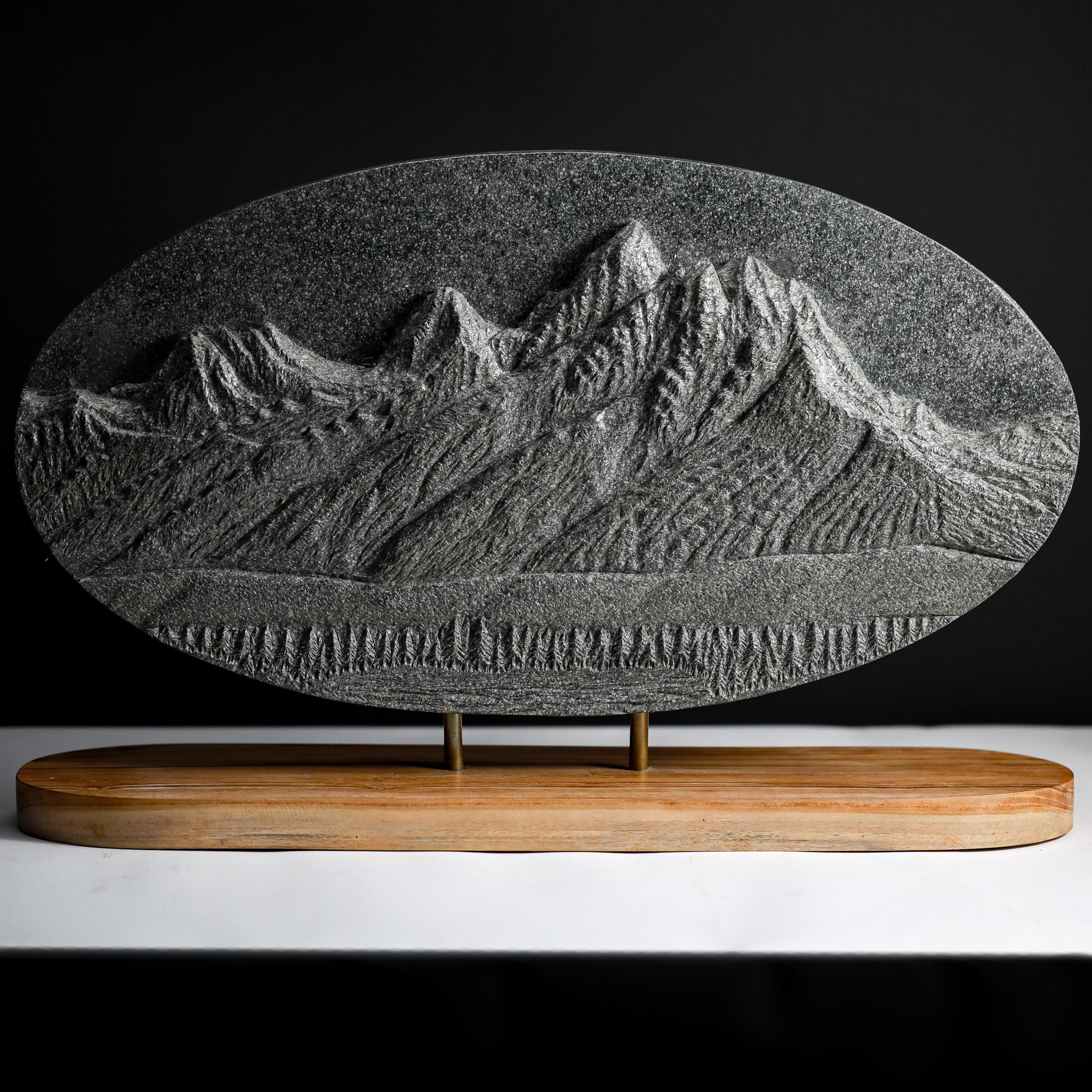 Grand Teton (Snake River Overlook - Imperfect Sculpture) - IMPF 100 Sculpted Peaks