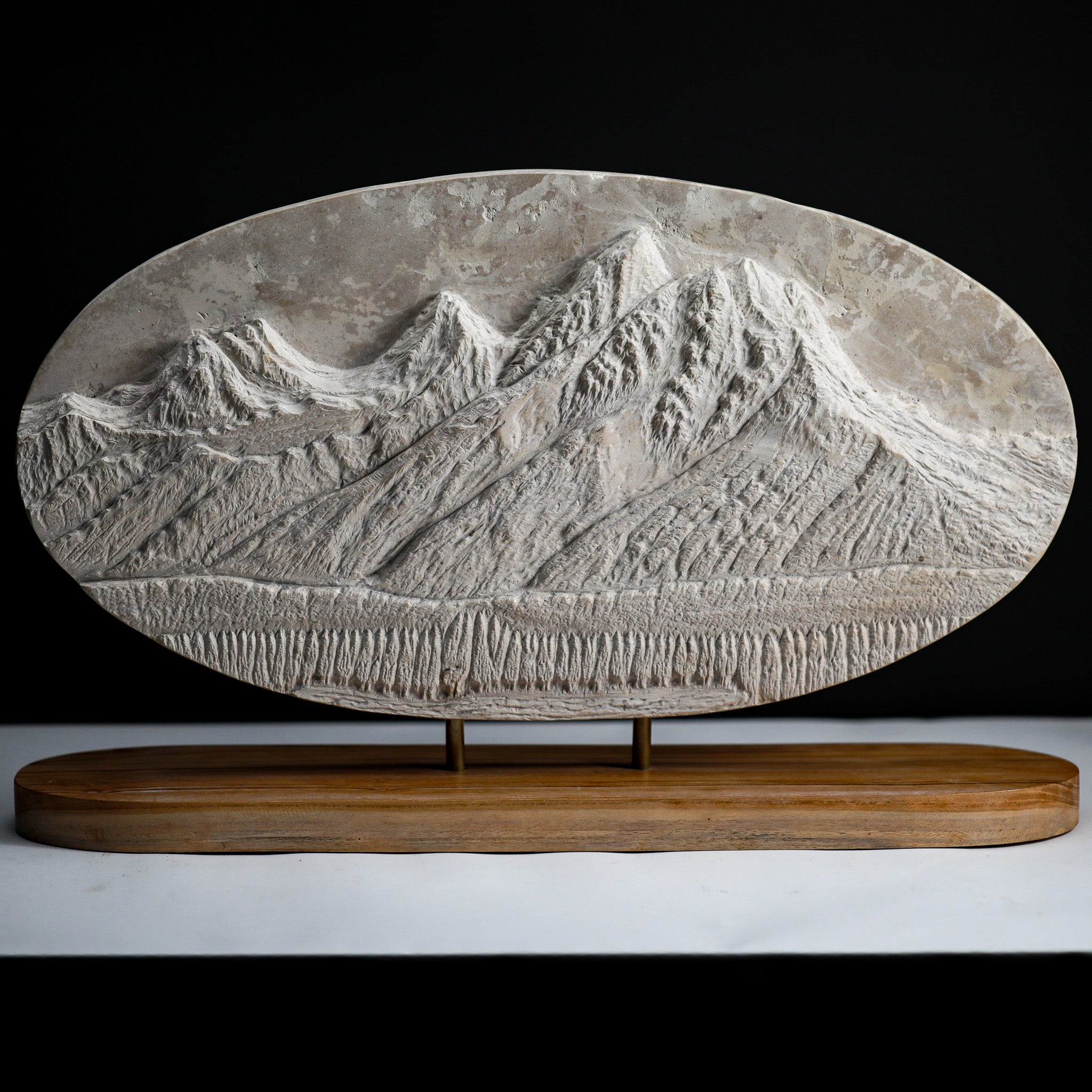 Grand Teton (Snake River Overlook - Imperfect Sculpture) - IMPF 106 Sculpted Peaks