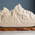 Everest and Nuptse (View from Kala Patthar - Imperfect Sculpture) - IMPF 102 Sculpted Peaks