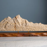 Everest and Nuptse (View from Kala Patthar Panorama - Imperfect Sculpture) - IMPF 104 Sculpted Peaks