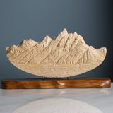 Grand Teton (Snake River Overlook - Imperfect Sculpture) - IMPF 70 Sculpted Peaks