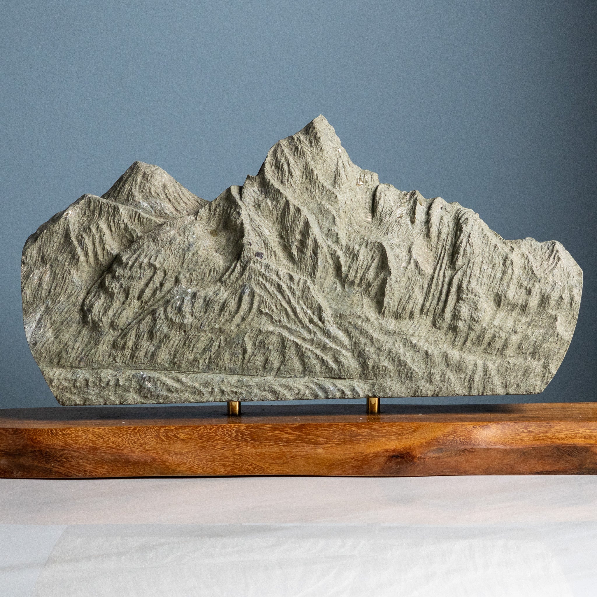 Everest and Nuptse (View from Kala Patthar - Imperfect Sculpture) - IMPF 76 Sculpted Peaks