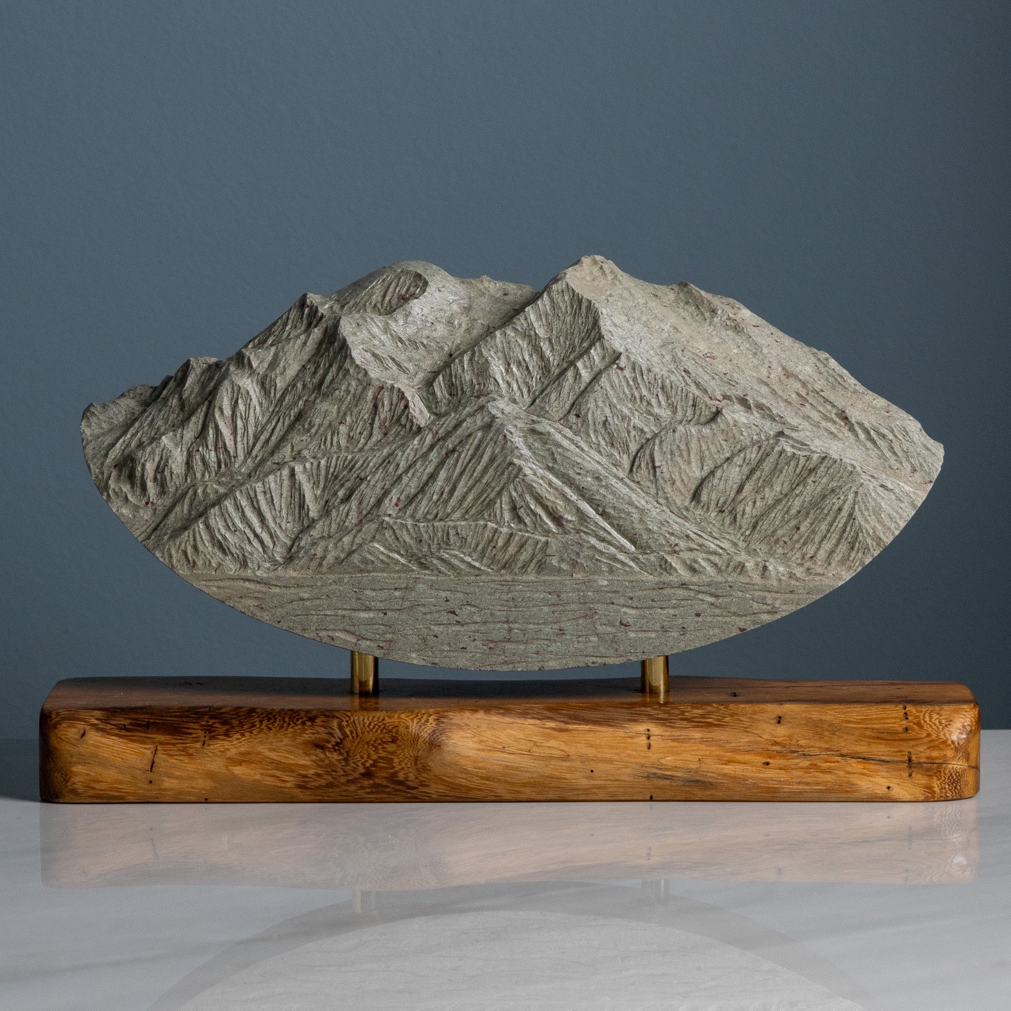 Denali (Round Bottom - Imperfect Sculpture) - IMPF 81 Sculpted Peaks