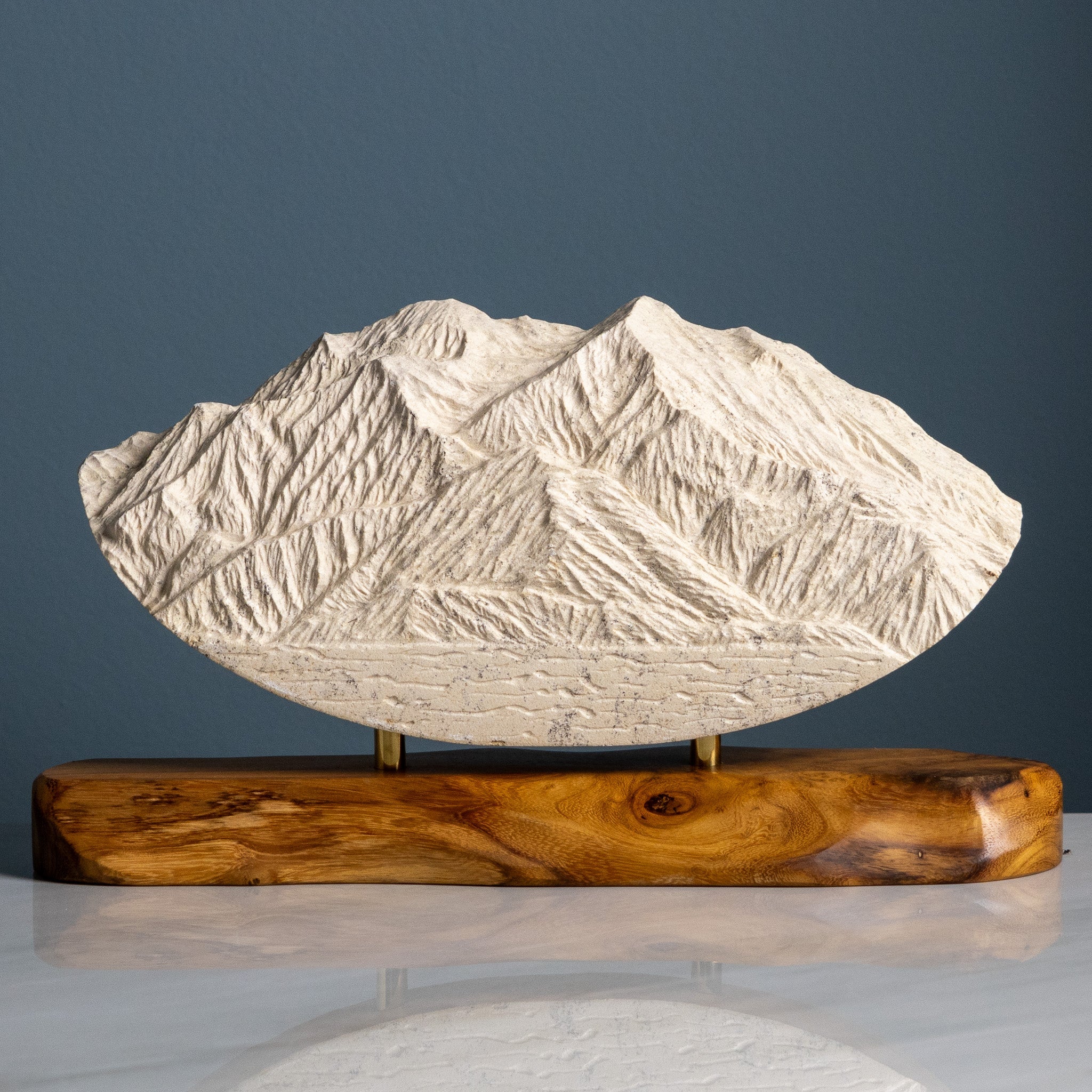 Denali (Round Bottom - Imperfect Sculpture) - IMPF 84 Sculpted Peaks