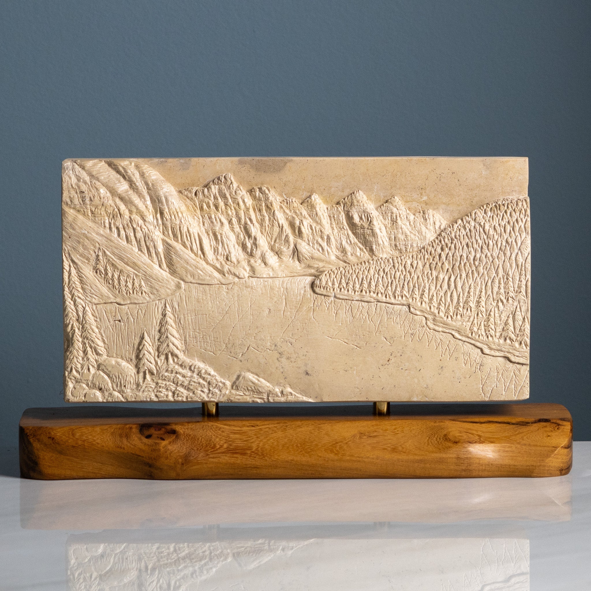 Valley of the Ten Peaks (Moraine Lake - Imperfect Sculpture) - IMPF 90 Sculpted Peaks