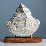 Matterhorn Sculpture (Rounded Bottom - Imperfect Sculpture) - IMPF 93 Sculpted Peaks