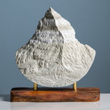 Matterhorn Sculpture (Rounded Bottom - Imperfect Sculpture) - IMPF 93 Sculpted Peaks