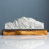 Mount Rainier Sculpture (View from Crystal Mountain - Imperfect Sculpture) - IMPF 95 Sculpted Peaks