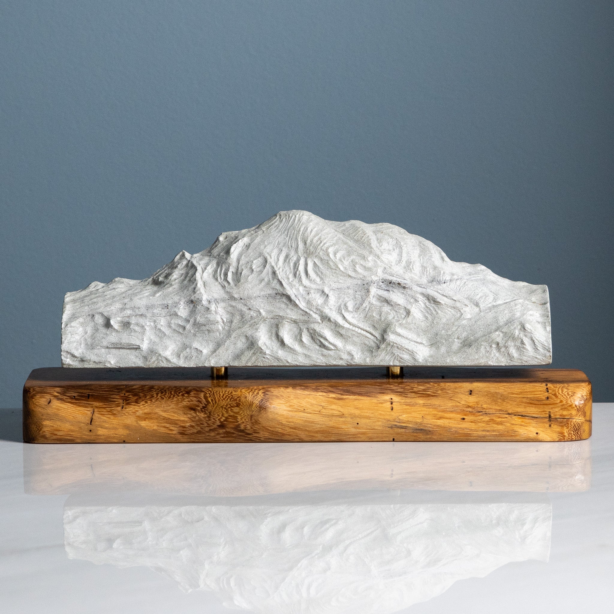 Mount Rainier Sculpture (View from Crystal Mountain - Imperfect Sculpture) - IMPF 95 Sculpted Peaks