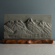 Grand Teton (Moulton Barn View, Wyoming - Imperfect Sculpture) - IMPF 203