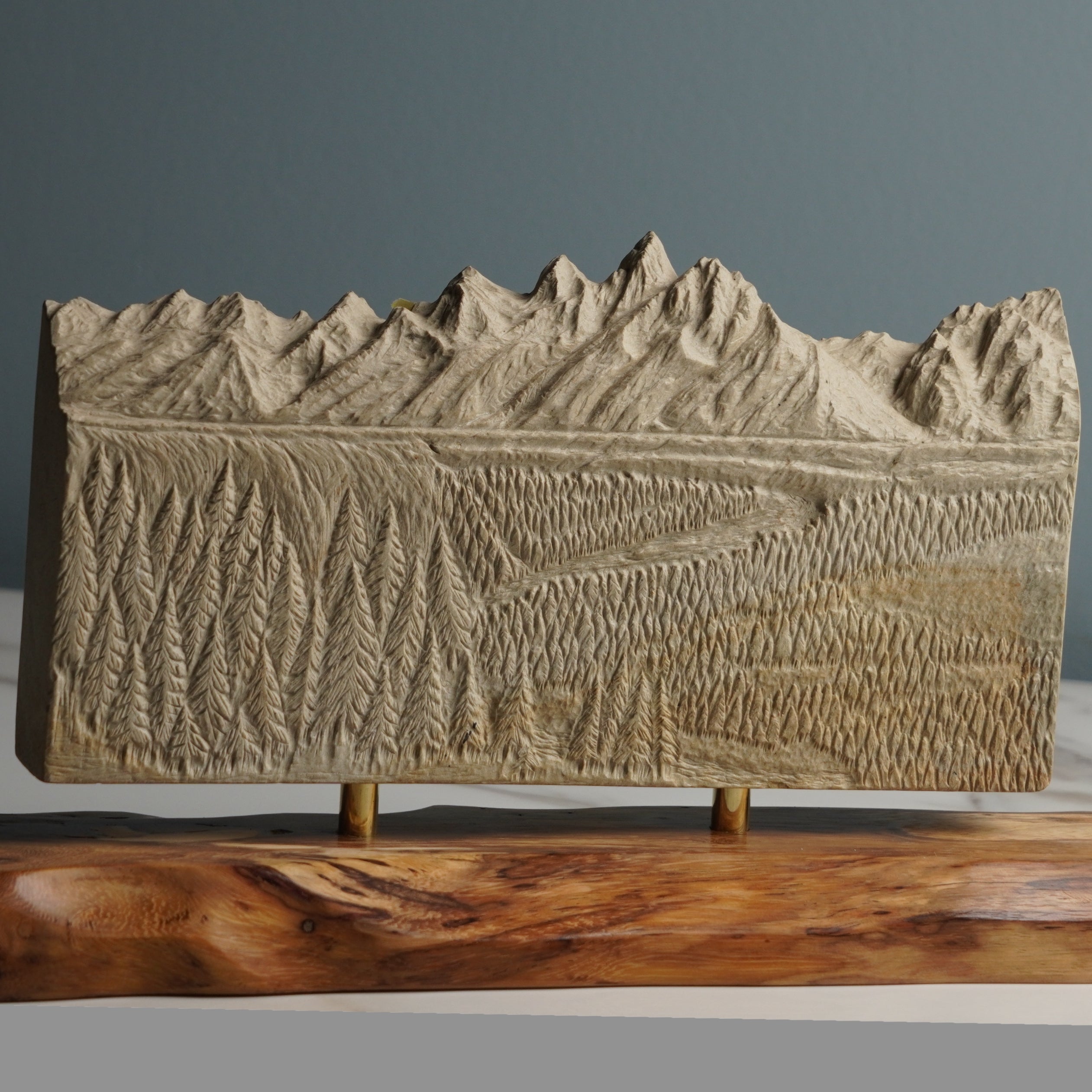 Snake River Overlook (View of the Grand Teton - Imperfect Sculpture) - IMPF 205