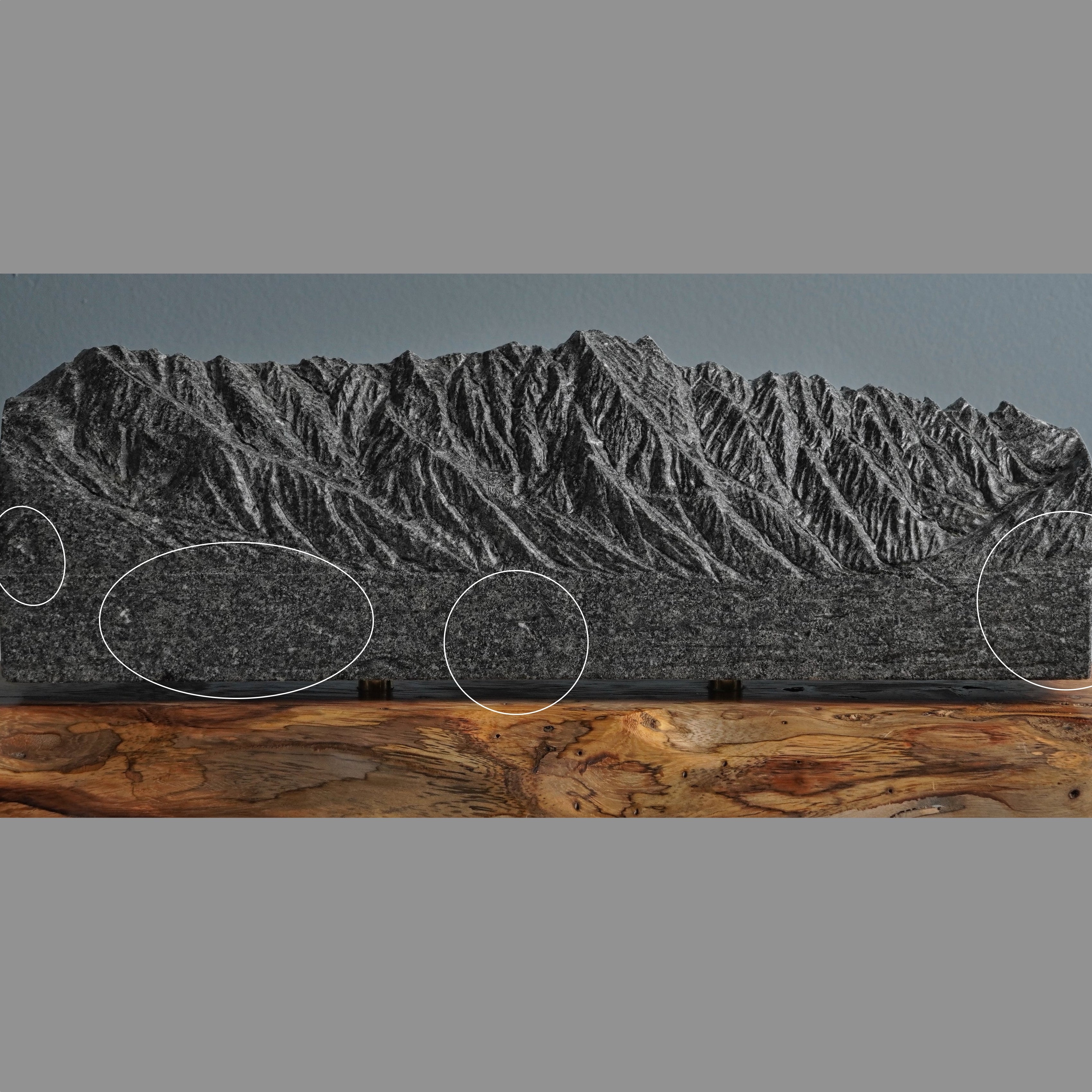 The Remarkables (Lake Wakatipu, New Zealand - Imperfect Sculpture) - IMPF 290