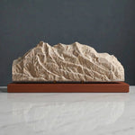 Illimani Sculpture (View from La Paz, Bolivia) Sculpted Peaks