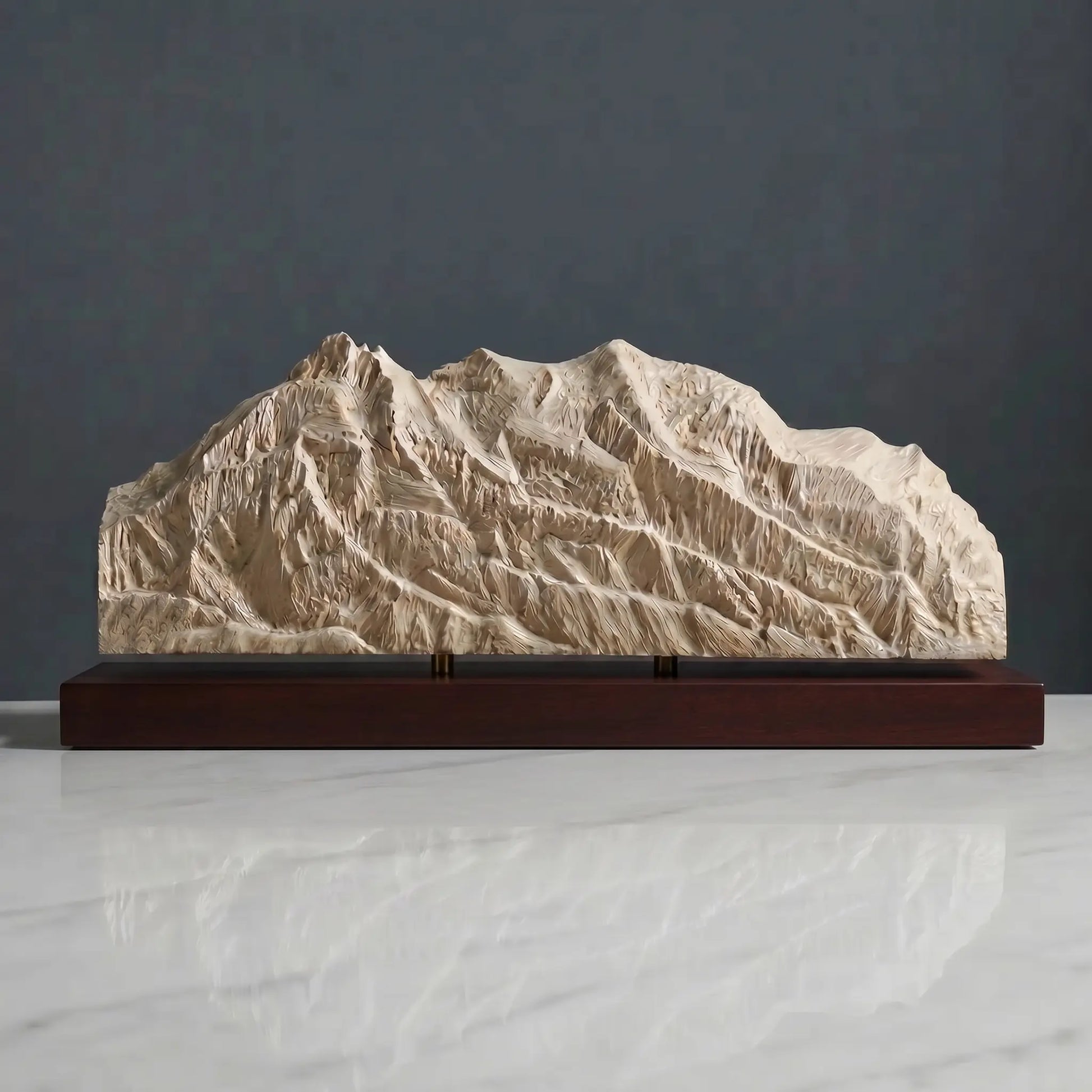 Illimani Sculpture (View from La Paz, Bolivia) Sculpted Peaks