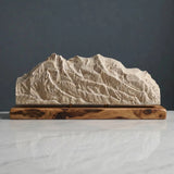 Illimani Sculpture (View from La Paz, Bolivia) Sculpted Peaks