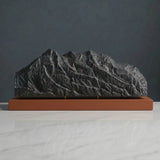 Illimani Sculpture (View from La Paz, Bolivia) Sculpted Peaks