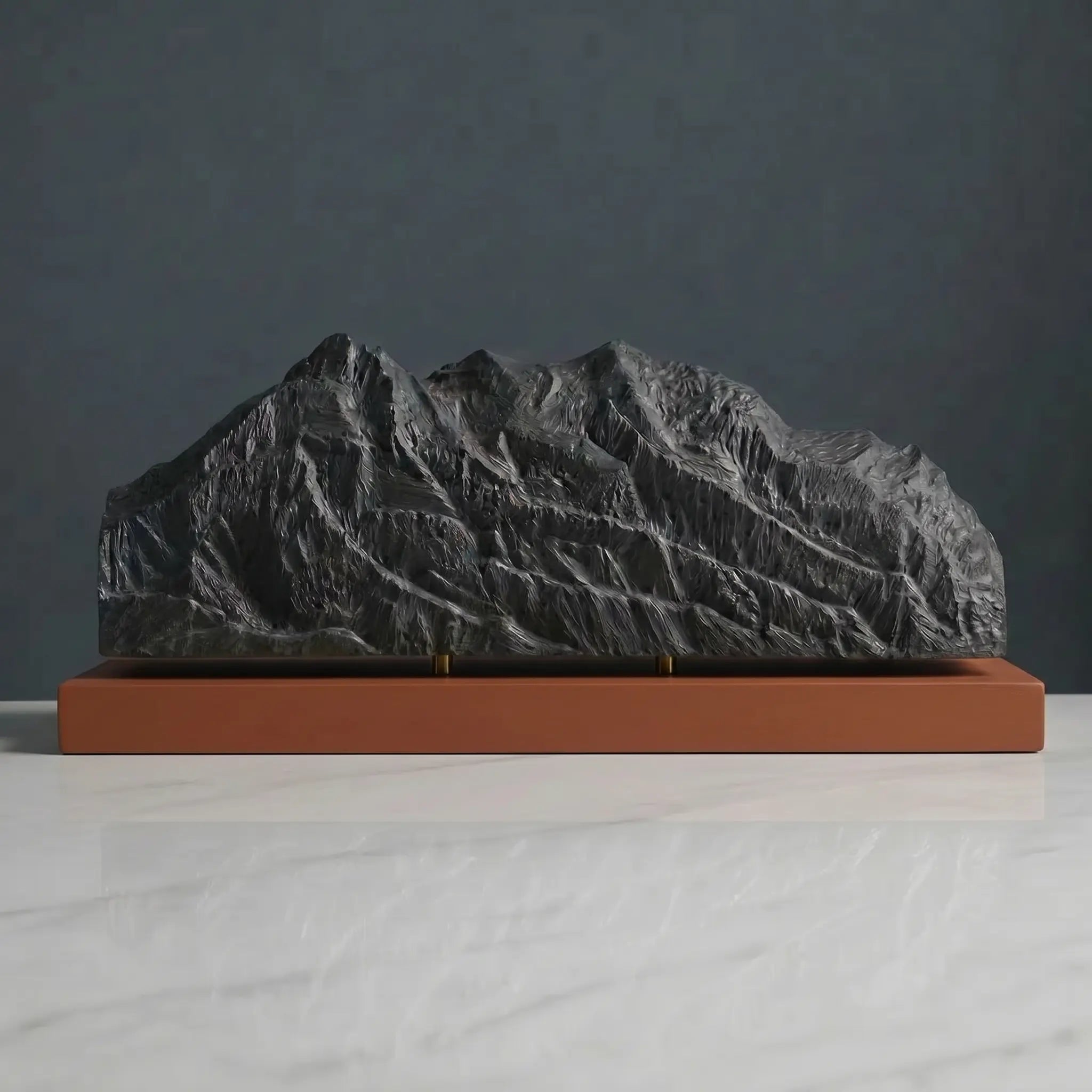 Illimani Sculpture (View from La Paz, Bolivia) Sculpted Peaks