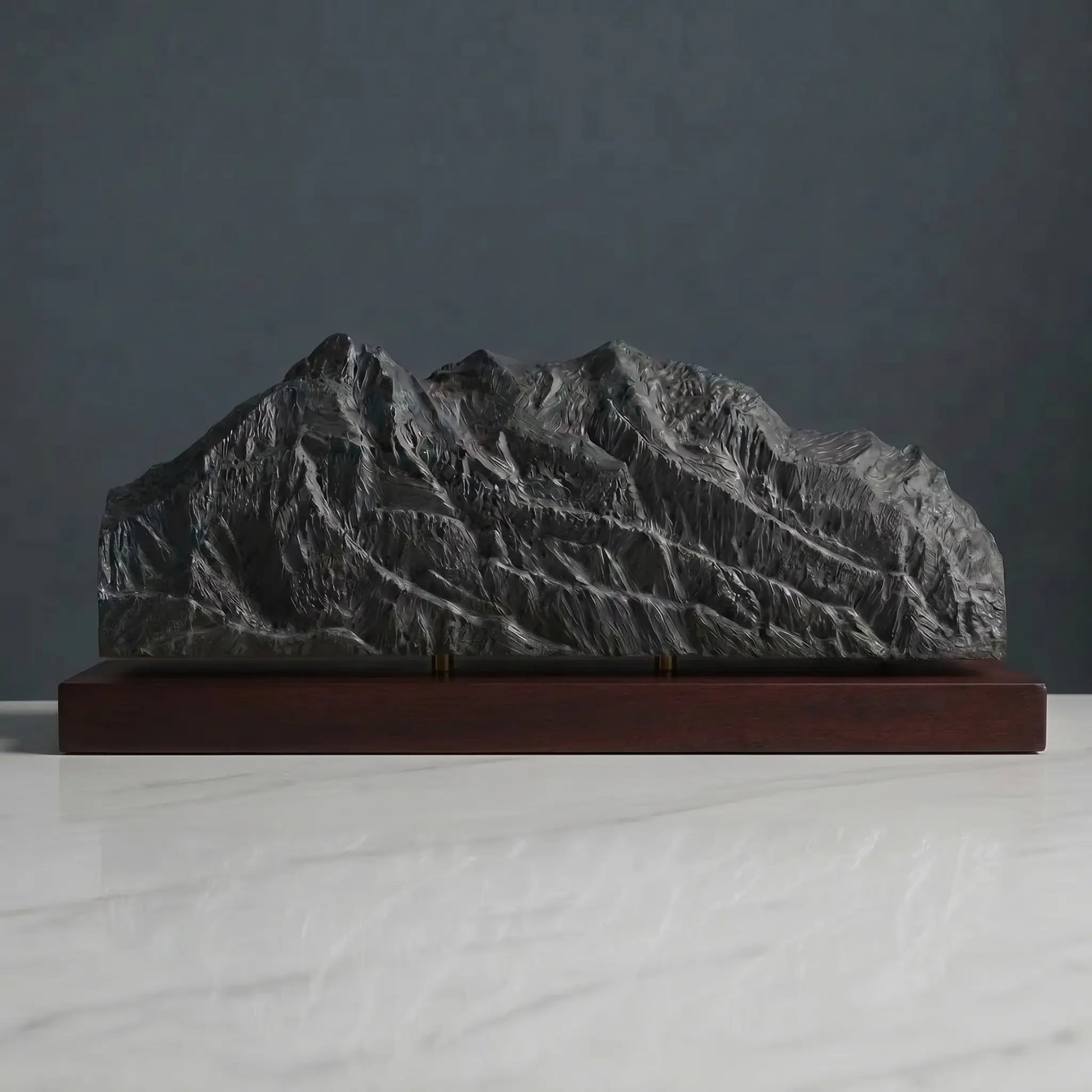 Illimani Sculpture (View from La Paz, Bolivia) Sculpted Peaks