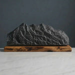 Illimani Sculpture (View from La Paz, Bolivia) Sculpted Peaks