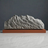Illimani Sculpture (View from La Paz, Bolivia) Sculpted Peaks