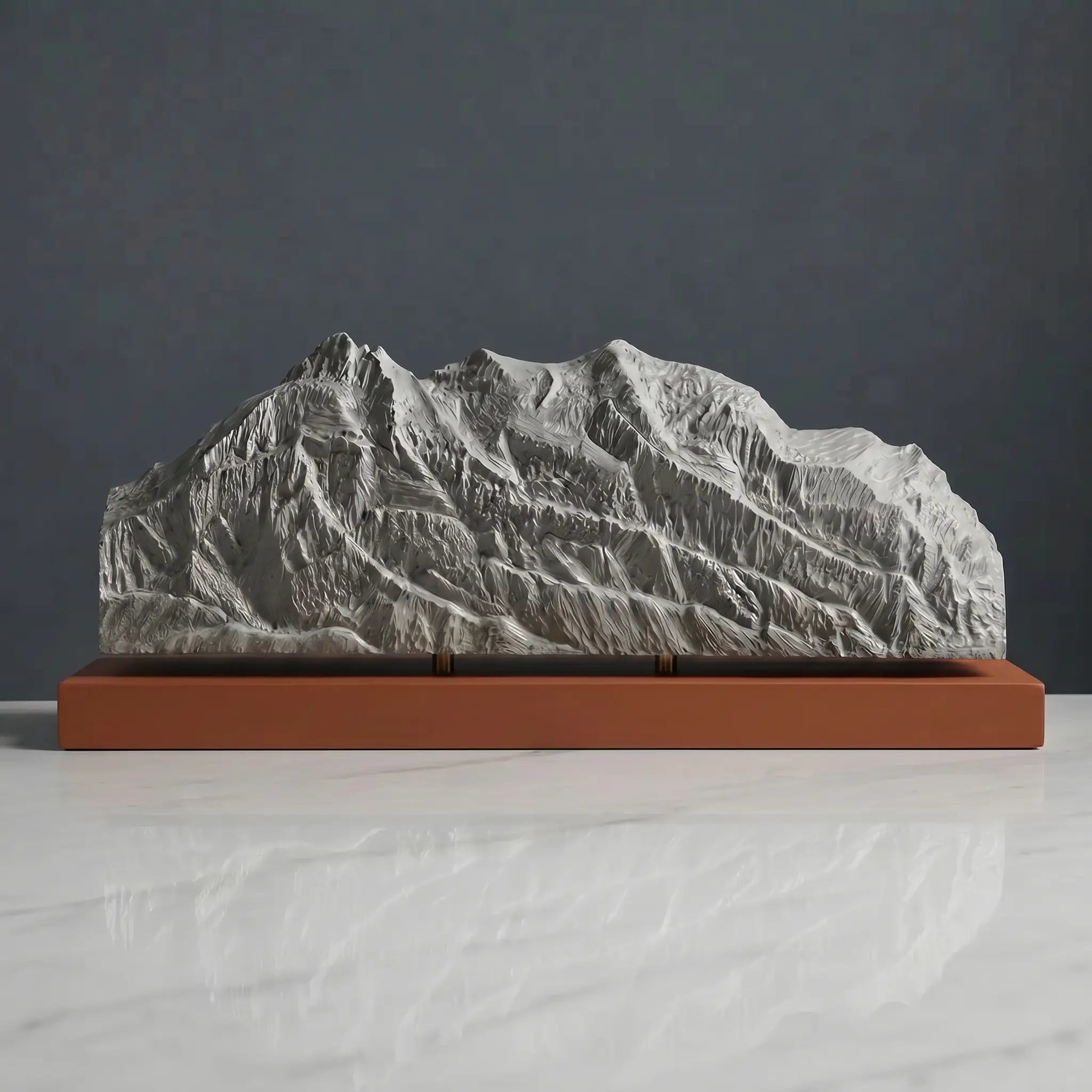 Illimani Sculpture (View from La Paz, Bolivia) Sculpted Peaks