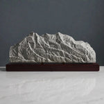 Illimani Sculpture (View from La Paz, Bolivia) Sculpted Peaks