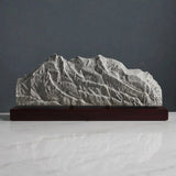 Illimani Sculpture (View from La Paz, Bolivia) Sculpted Peaks