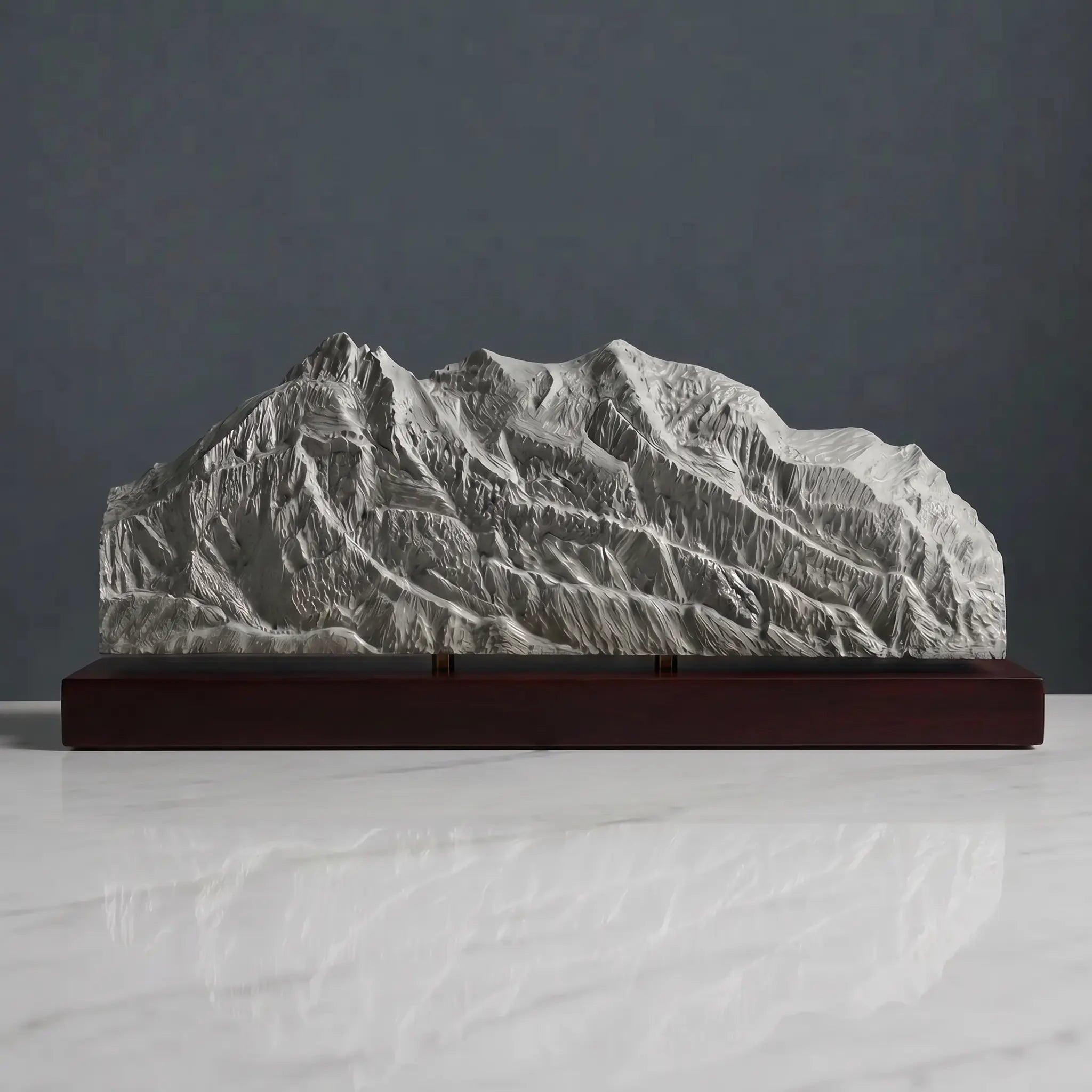 Illimani Sculpture (View from La Paz, Bolivia) Sculpted Peaks