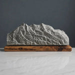 Illimani Sculpture (View from La Paz, Bolivia) Sculpted Peaks