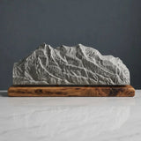 Illimani Sculpture (View from La Paz, Bolivia) Sculpted Peaks