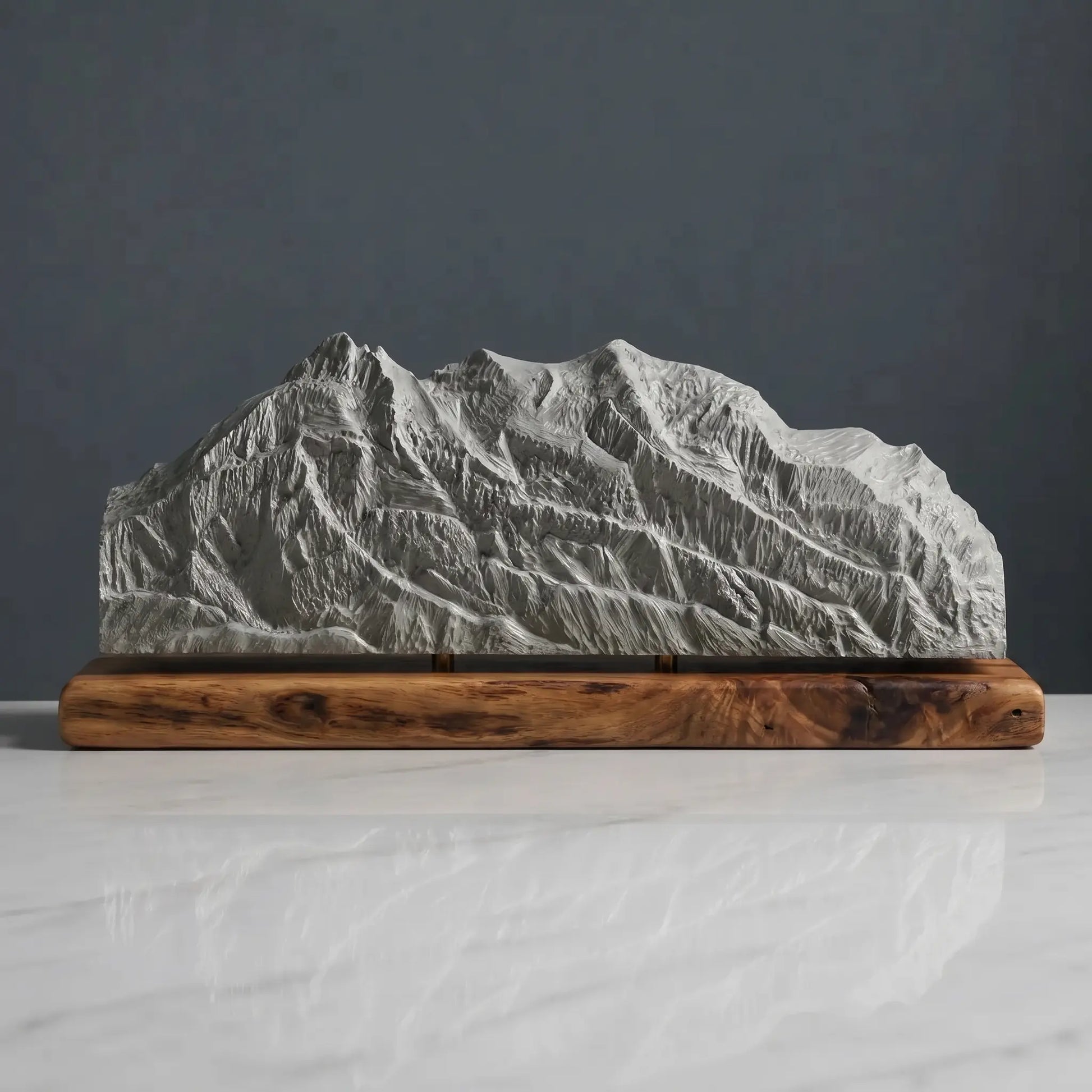 Illimani Sculpture (View from La Paz, Bolivia) Sculpted Peaks