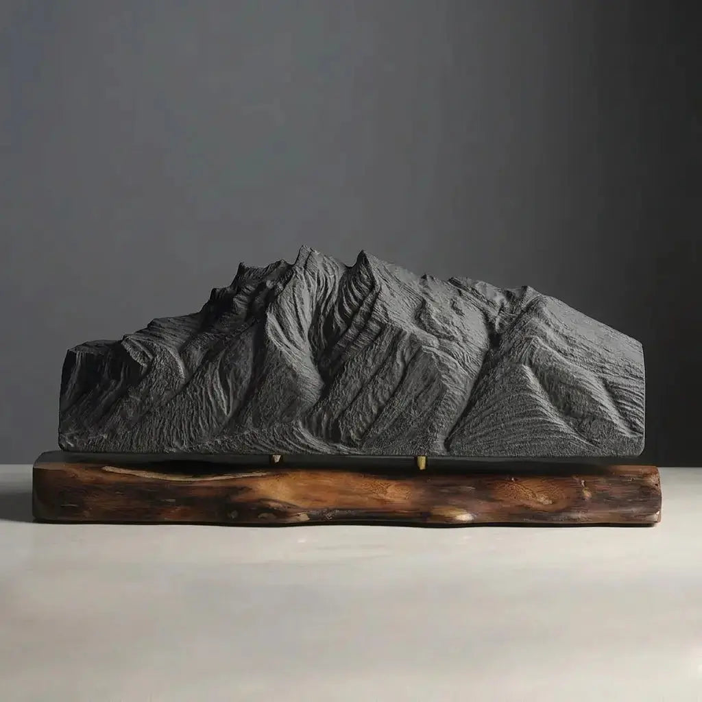 Mount Inglismaldie (Banff National Park, Alberta) Sculpture Sculpted Peaks