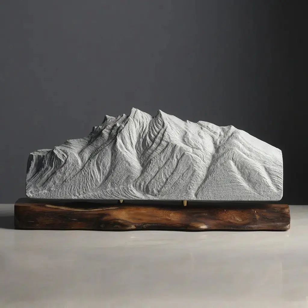 Mount Inglismaldie (Banff National Park, Alberta) Sculpture Sculpted Peaks