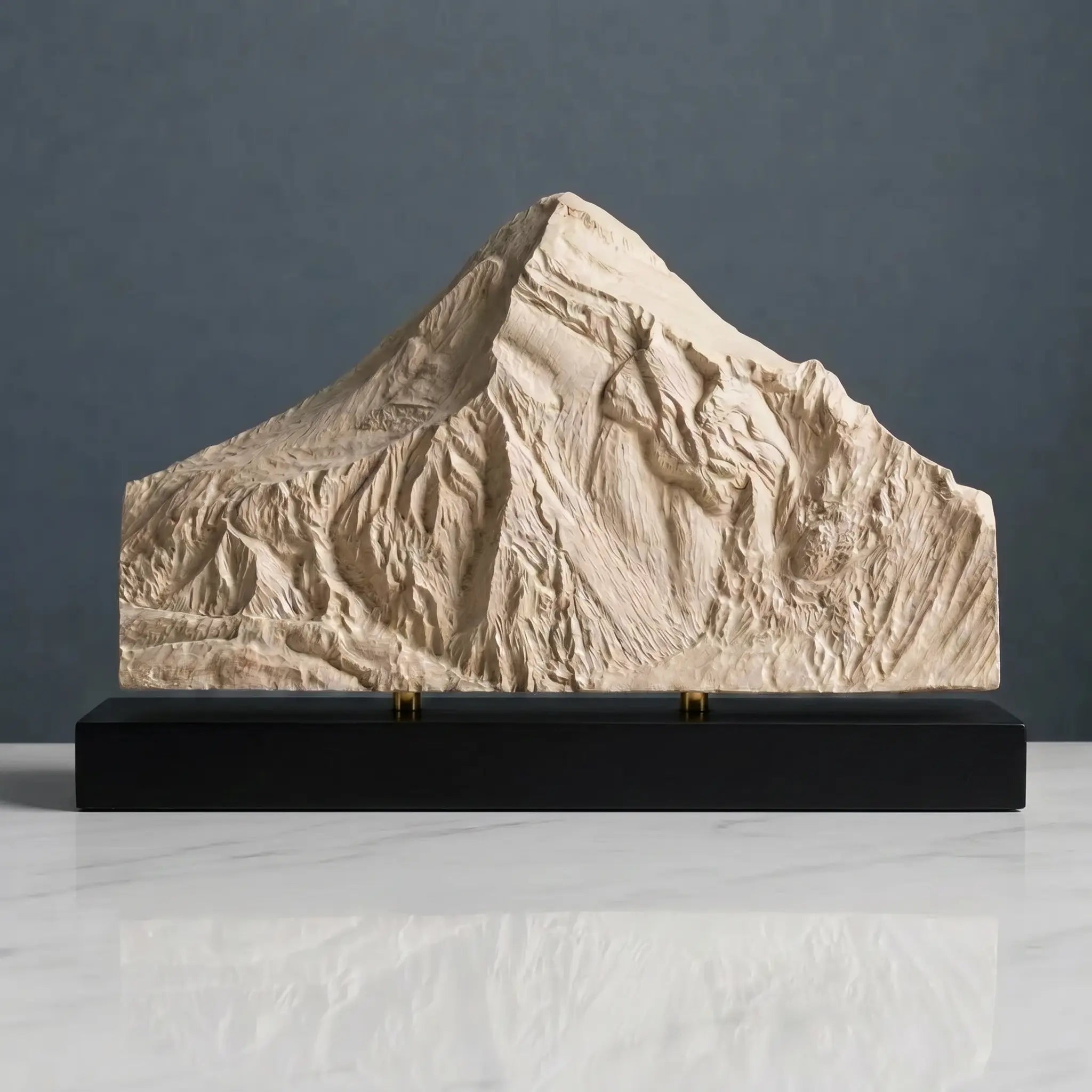 Khan Tengri Sculpture (View from South Inylchek Glacier, Kazakhstan) Sculpted Peaks