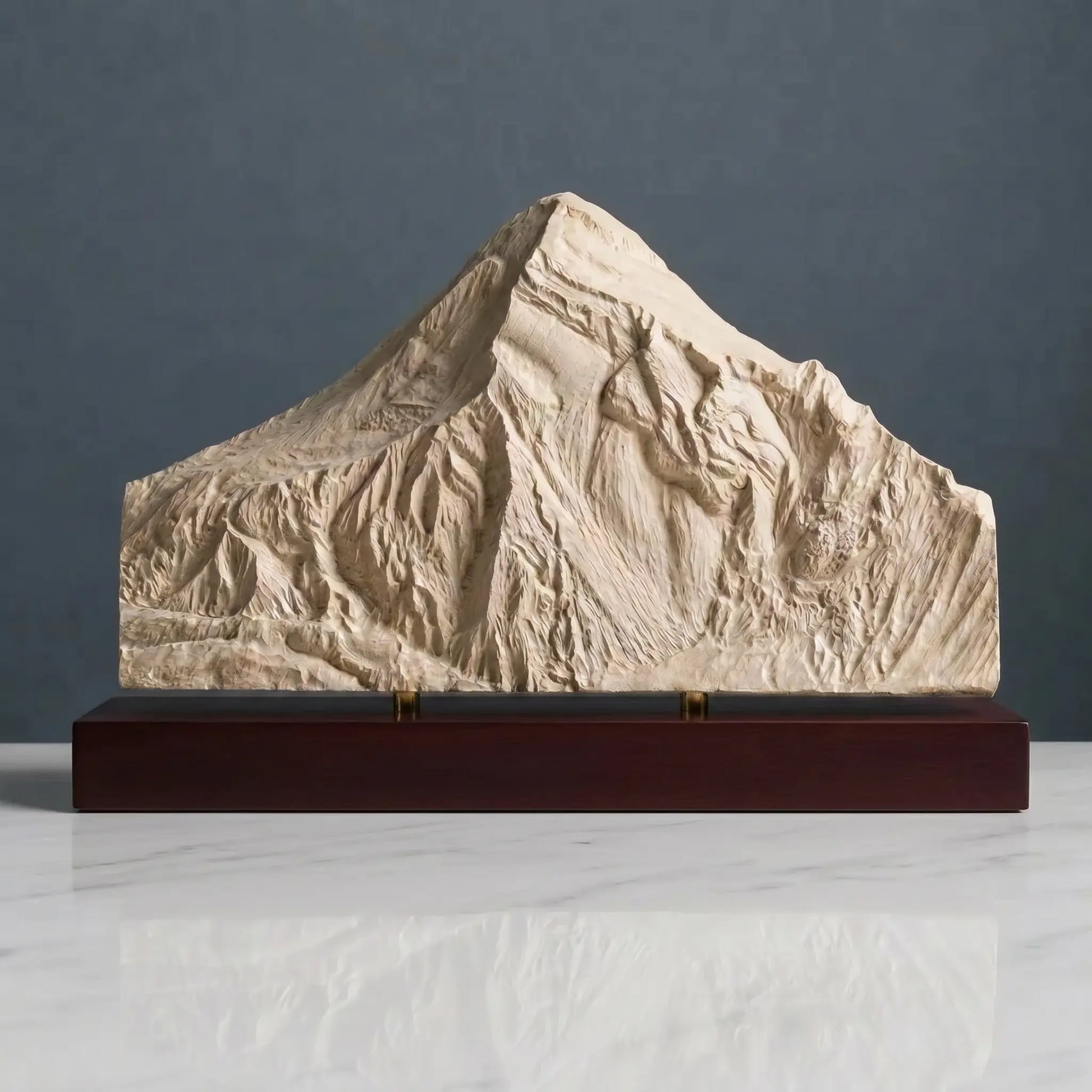 Khan Tengri Sculpture (View from South Inylchek Glacier, Kazakhstan) Sculpted Peaks