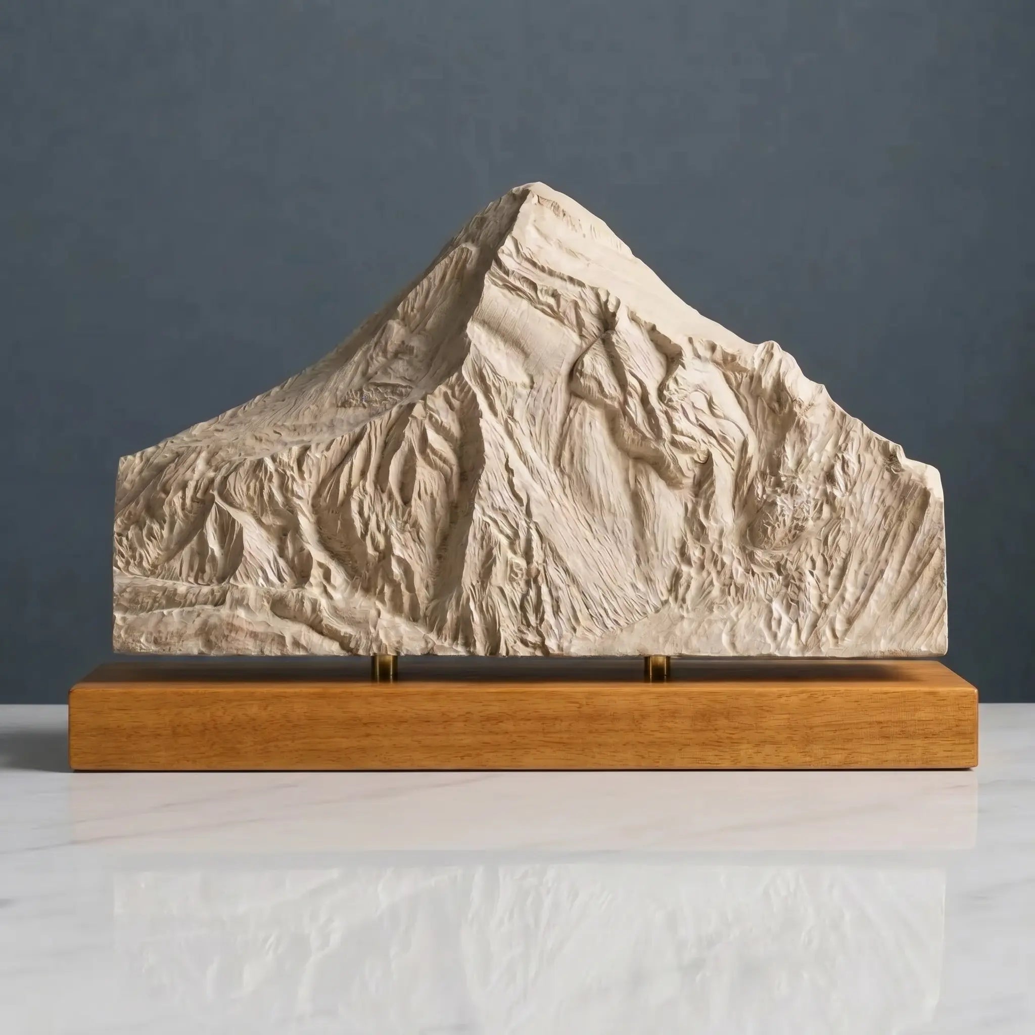 Khan Tengri Sculpture (View from South Inylchek Glacier, Kazakhstan) Sculpted Peaks
