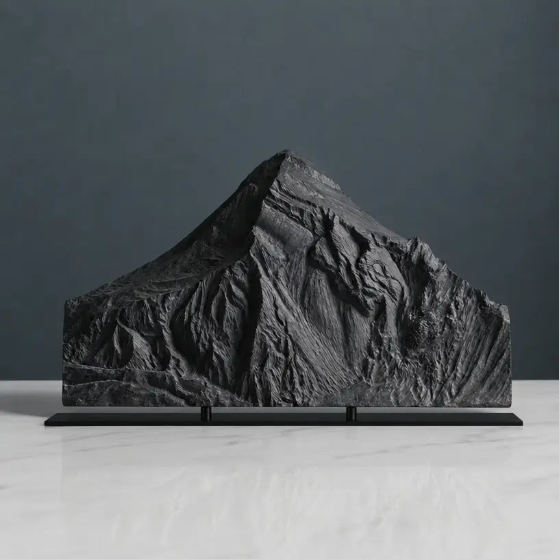Khan Tengri Sculpture (View from South Inylchek Glacier, Kazakhstan) Sculpted Peaks