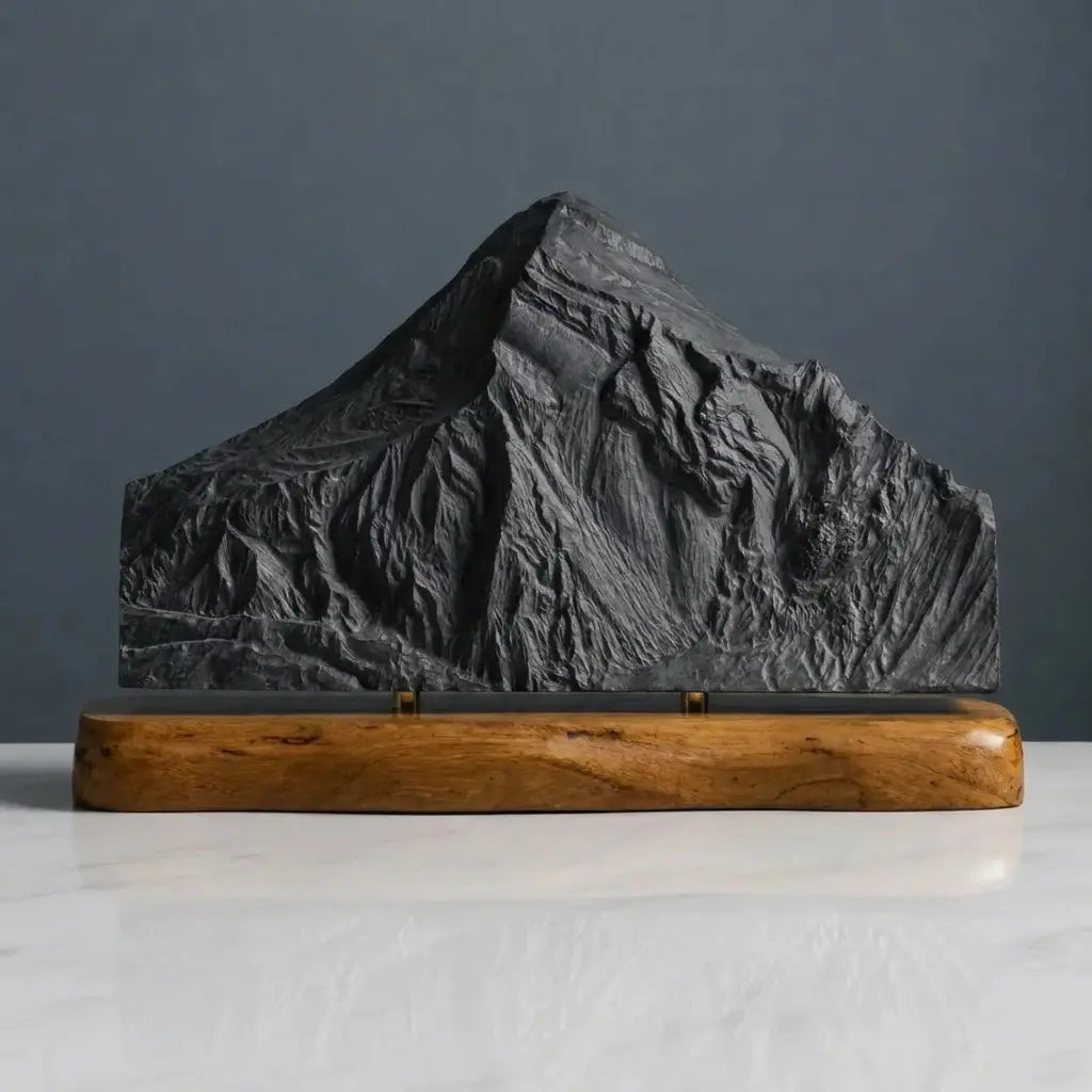 Khan Tengri Sculpture (View from South Inylchek Glacier, Kazakhstan) Sculpted Peaks