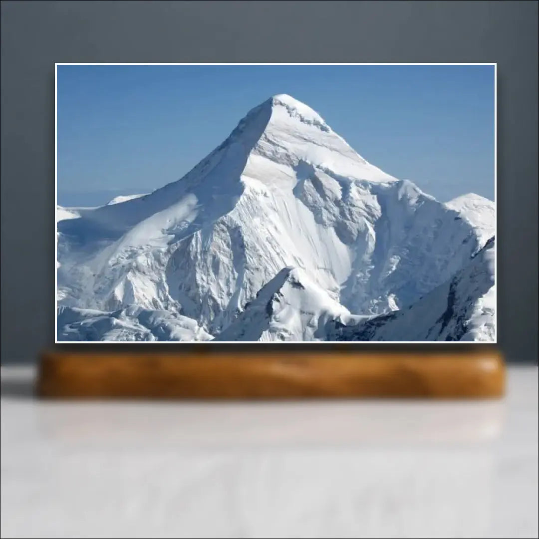 Khan Tengri Sculpture (View from South Inylchek Glacier, Kazakhstan) Sculpted Peaks