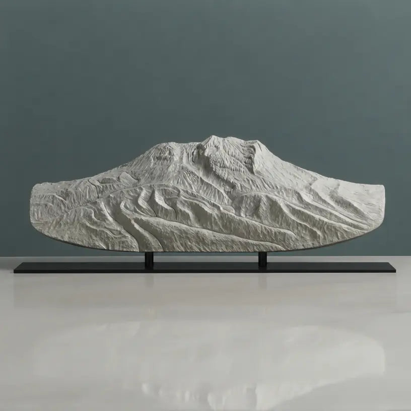 Mount Kilimanjaro Sculpture (Southern Face, Tanzania) Sculpted Peaks