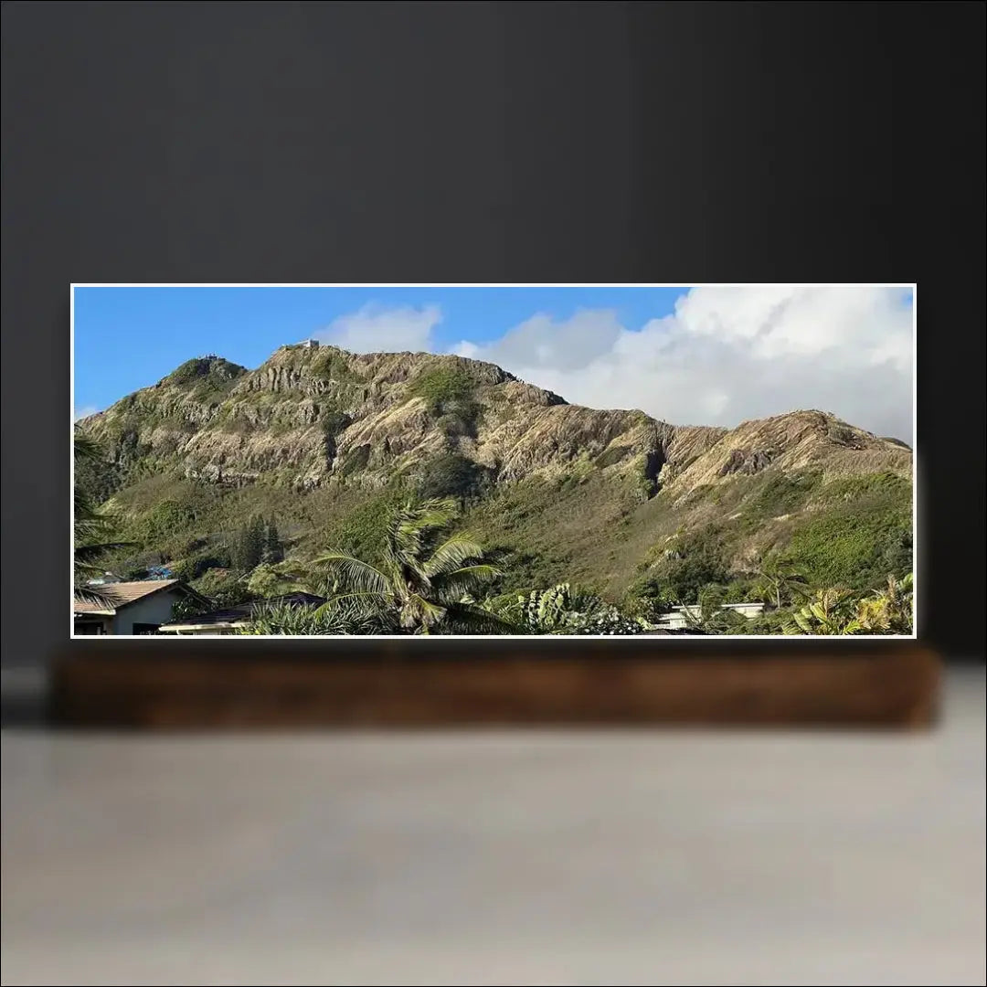 Ko'olau Range Sculpture (Lanikai, Hawaii) Sculpted Peaks