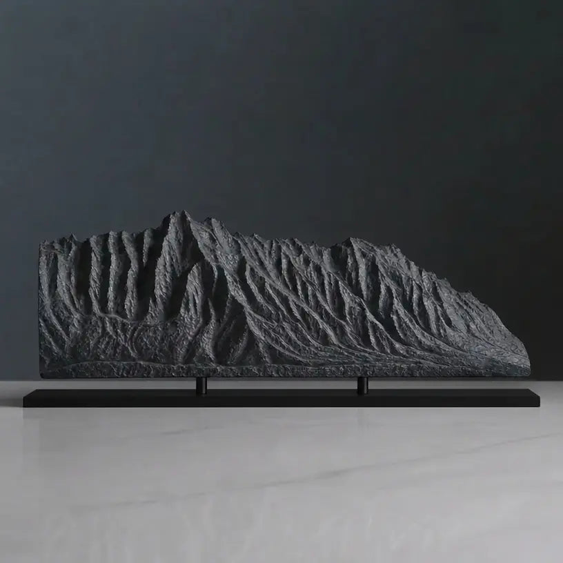 Koʻolau Range Sculpture (Kāne'ohe Bay, Hawaii) Sculpted Peaks