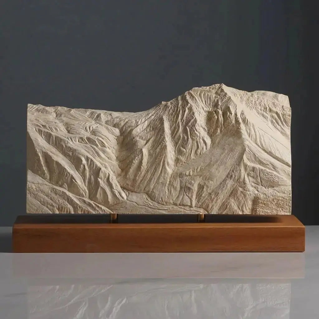 Landmannalaugar Sculpture (View from Fjallabak, Iceland) Sculpted Peaks